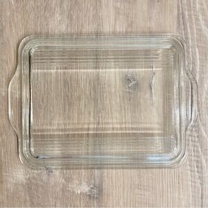 PYREX 503-C Lid Clear Ribbed Glass Replacement Refrigerator Dish Cover Vintage